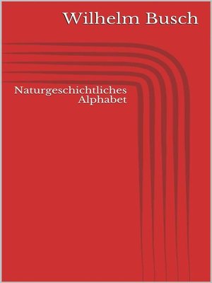cover image of Naturgeschichtliches Alphabet